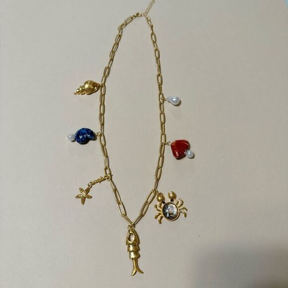 Boho charm necklace N745 - Picture 1 of 3